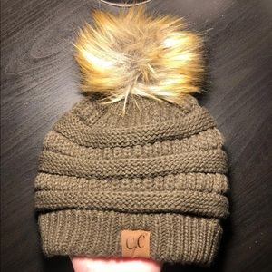 puff ball beanie